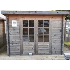 Showmodel Blokhut Jörgen 290x290 cm Showmodel Blokhut Jörgen 290x290 cm